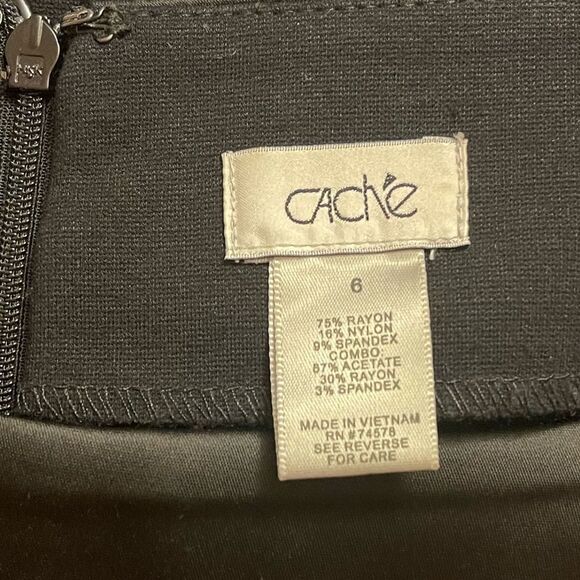 Cache black skirt - Picture 5 of 5